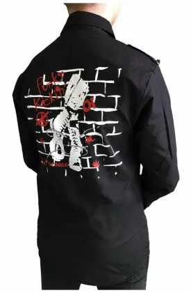 Punk Hemd Anarchie Punks kickin