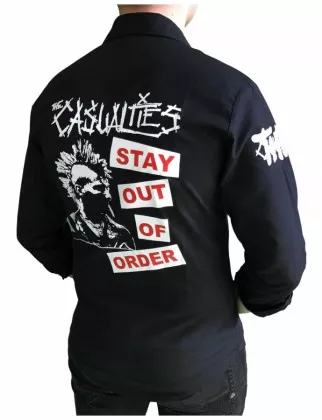 Punk Hemd Stay Out Of Order