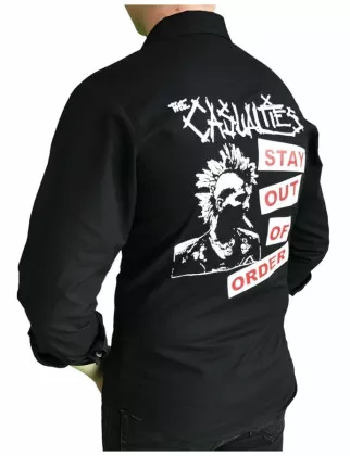 Punk Hemd Stay Out Of Order