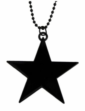 Necklace Black Star