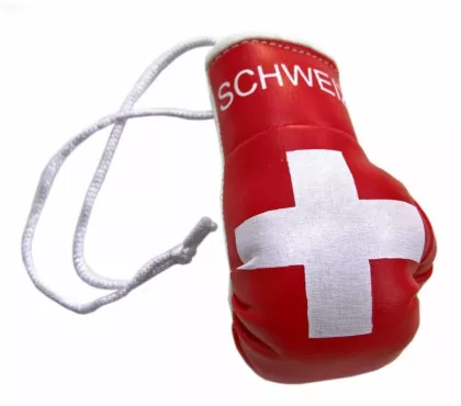 Schweiz Mini Boxhandschuhe