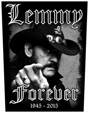Rückenaufnäher Lemmy Forever