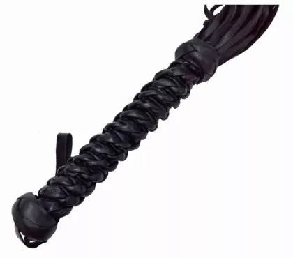 Schwarzer Riemen Flogger