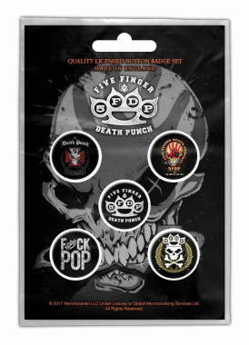 Button Pack - Five Finger Death Punch 5FDP