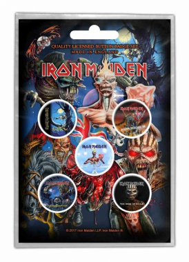 Button Pack - Iron Maiden Later Albums