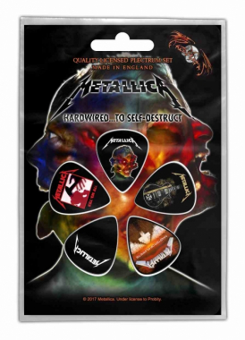 Plektrum Pack Metallica Hardwired To Self Destruct