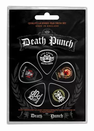 Plektrum Pack Five Finger Death Punch 5FDP