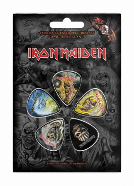 Guitar Pick Pack Iron Maiden The Faces Of Eddie
