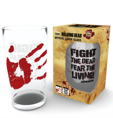 Merchandise Pint Glas The Walking Dead Fight The Dead