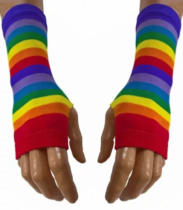Handstulpen Regenbogen