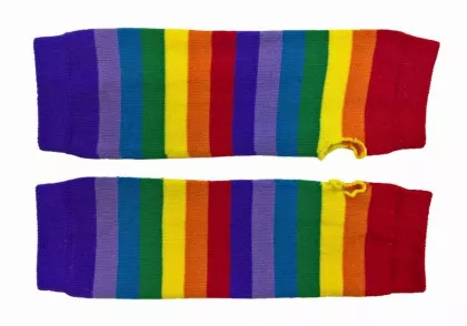 Handstulpen Regenbogen