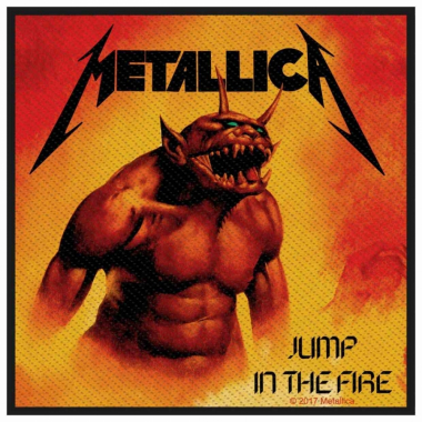Aufnäher Metallica Jump In The Fire