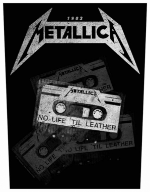 Metallica No Life Til Leather Backpatch