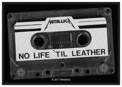 Aufnäher Metallica No Life Till Leather
