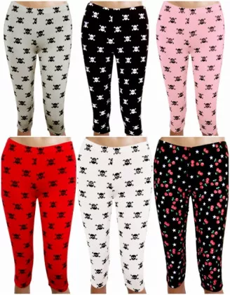 Capri Leggings | 30 Stück sortiert