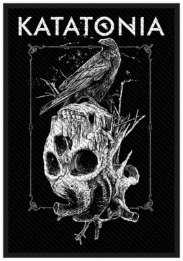 Aufnäher Katatonia Crow Skull