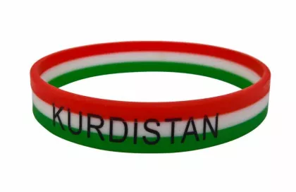 Silikon Armband Kurdistan