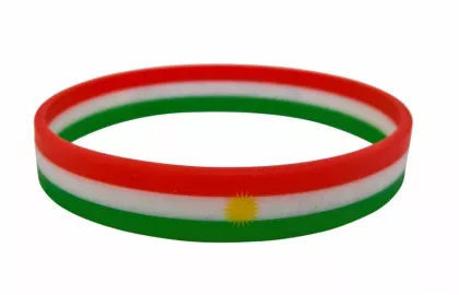 Silikon Armband Kurdistan