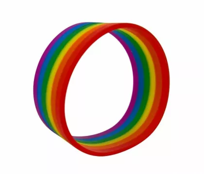 Silikon Armband Regenbogen
