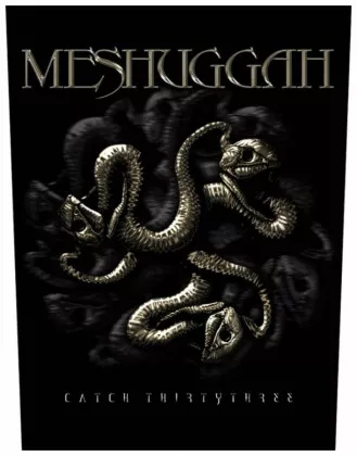 Meshuggah Catch 33 Rückenaufnäher Patch