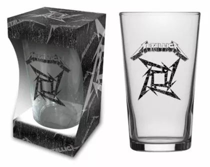 Metallica Trinkglas Black Album