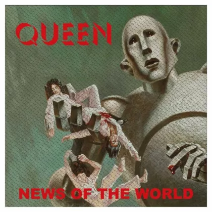 Queen Aufnäher News of the World