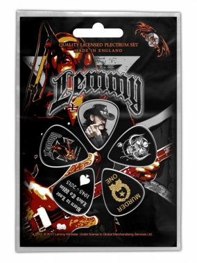 Guitar Pick Pack Lemmy Stone Deaf Forever