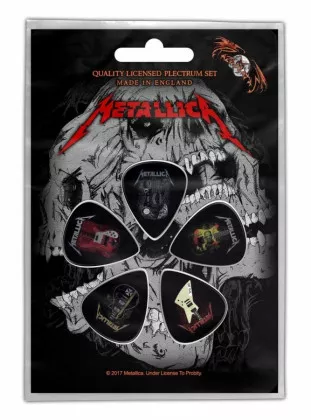 Guitar Pick Pack Metallica Guitars