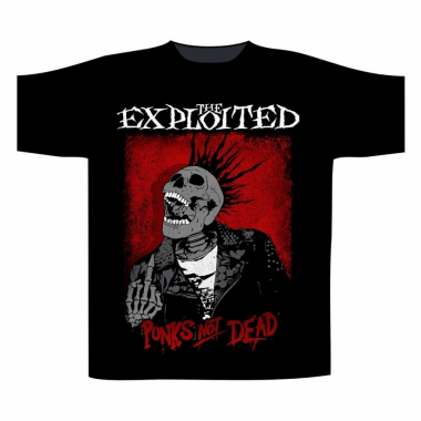 The Exploited Splatter / Punks Not Dead T-Shirt