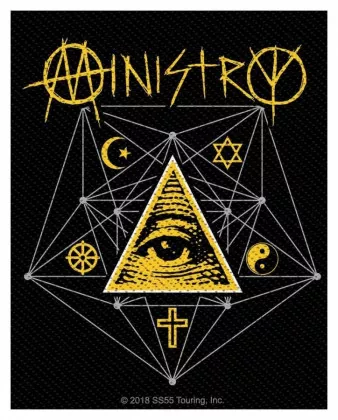 Ministry Aufnäher All seeing Eye