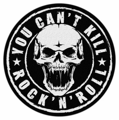 Generic Aufnäher You cant kill Rock n Roll