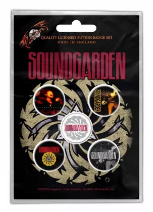 Soundgarden Button Set - Badmotorfinger