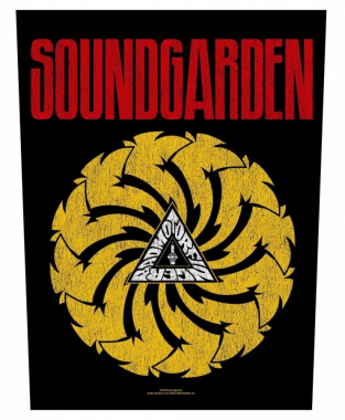 Soundgarden Rückenaufnäher Badmotorfinger