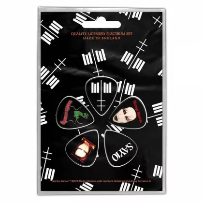 Marilyn Manson Plektrum Pack MM