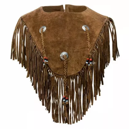 Leder Poncho für Damen