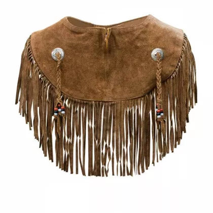 Leder Poncho für Damen