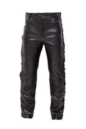 Herren Bikerhose aus echtem Leder