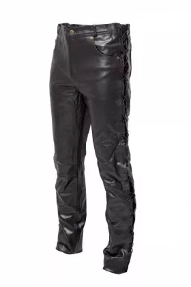 Herren Bikerhose aus echtem Leder