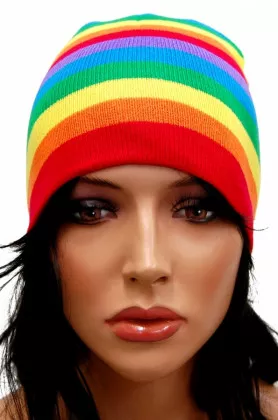 Beanie - Regenbogen