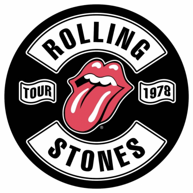 Rolling Stones Rückenaufnäher Tour 1978