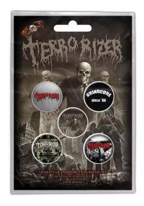 Terrorizer Button Pack Caustic Attack