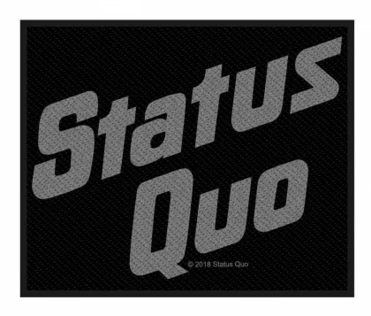 Status Quo Logo Aufnäher