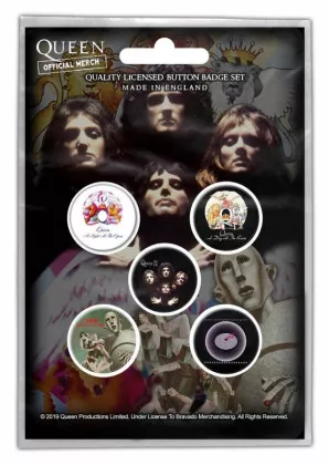 Button Pack - Queen - Early Albums