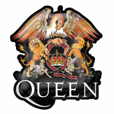 Queen Crest Pin