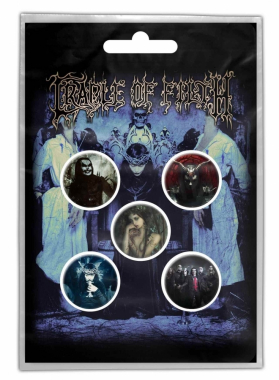 Button Badge Pack - Cradle of Filth Cryptoriana