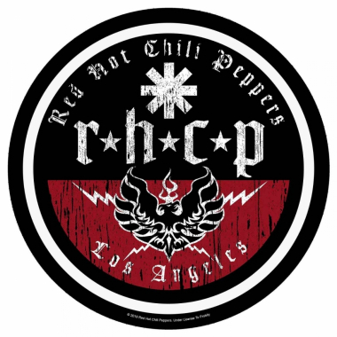 Red Hot Chili Peppers L.A. Biker Backpatch