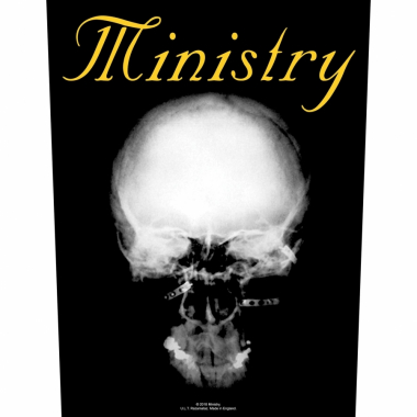 Ministry Backpatch The mind is a terrible thing to taste