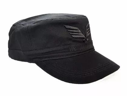 Armee Kappe US Airforce Schwarz