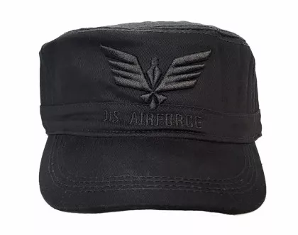 Armee Kappe US Airforce Schwarz