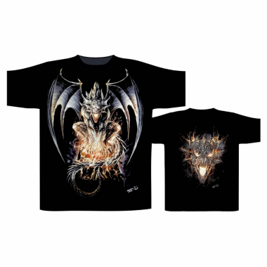 Biker T-Shirt Dragon (Glow in the Dark)